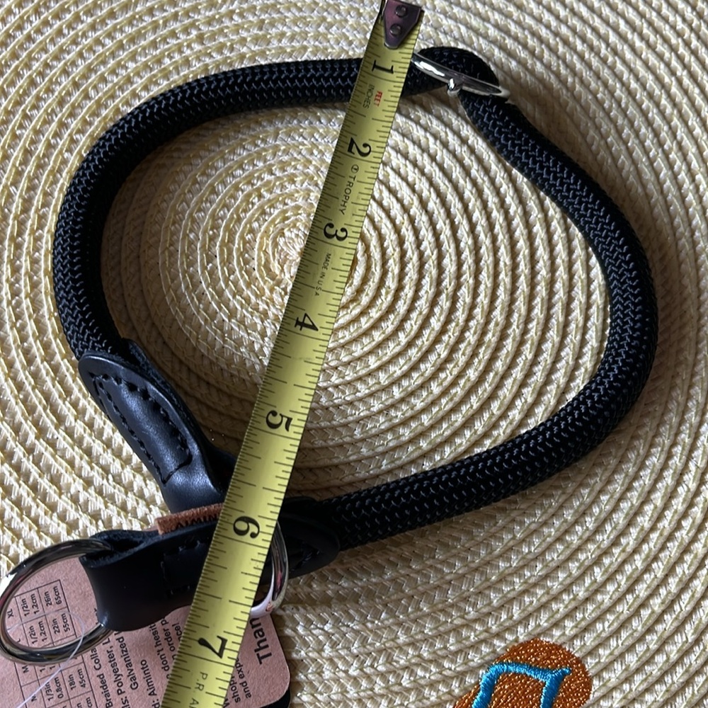 Braided‎ Rope Dog Collar - Picture 5 of 8